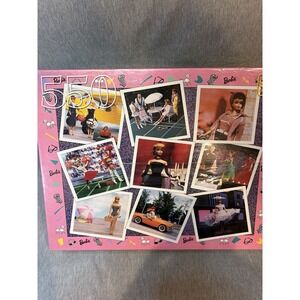 NEW Sealed Golden Mattel 1993 Vintage 550 pc Barbie And Doll Puzzle - Set Of 2